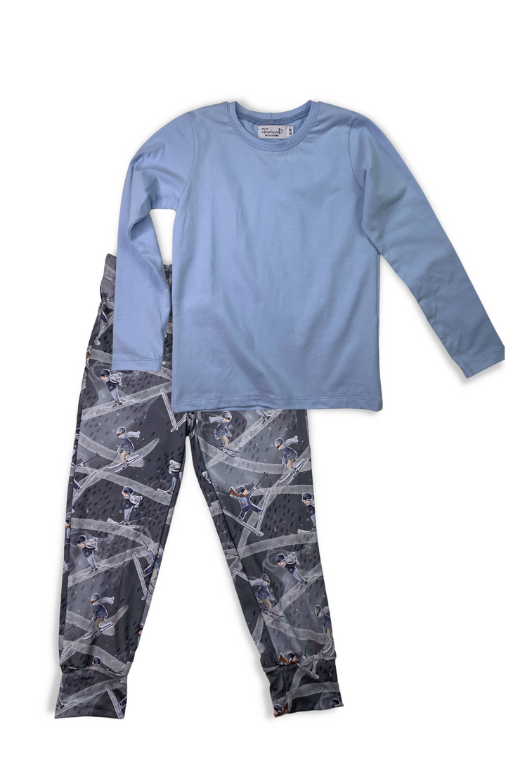 Children's pajamas - Little Skiers