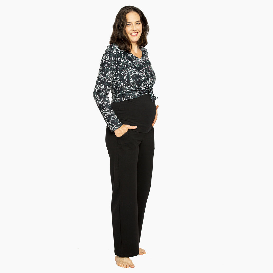 Florence Maternity Pants - Black