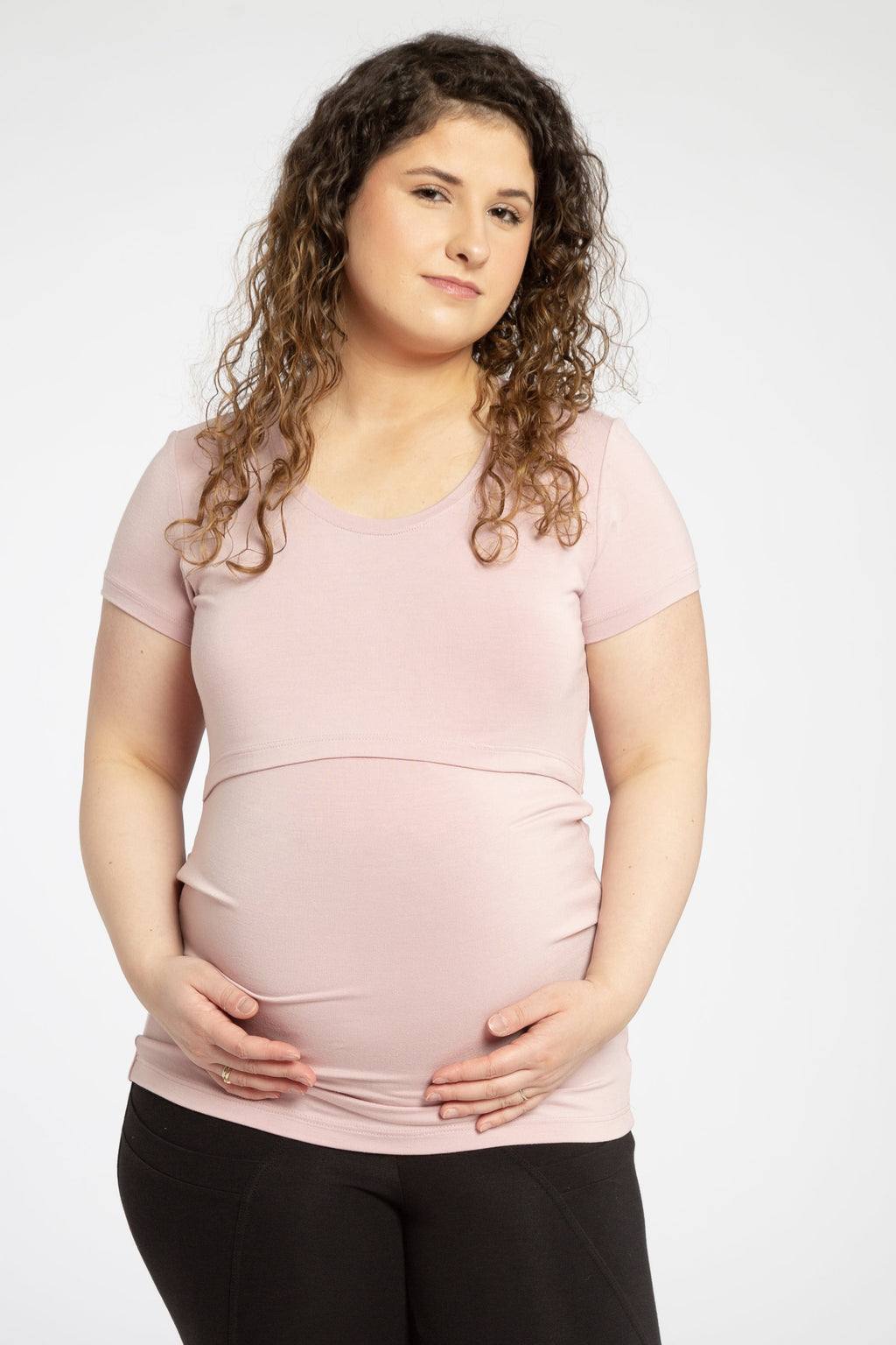 Chandail Célia - Rose Pâle - Atelier Véronique B