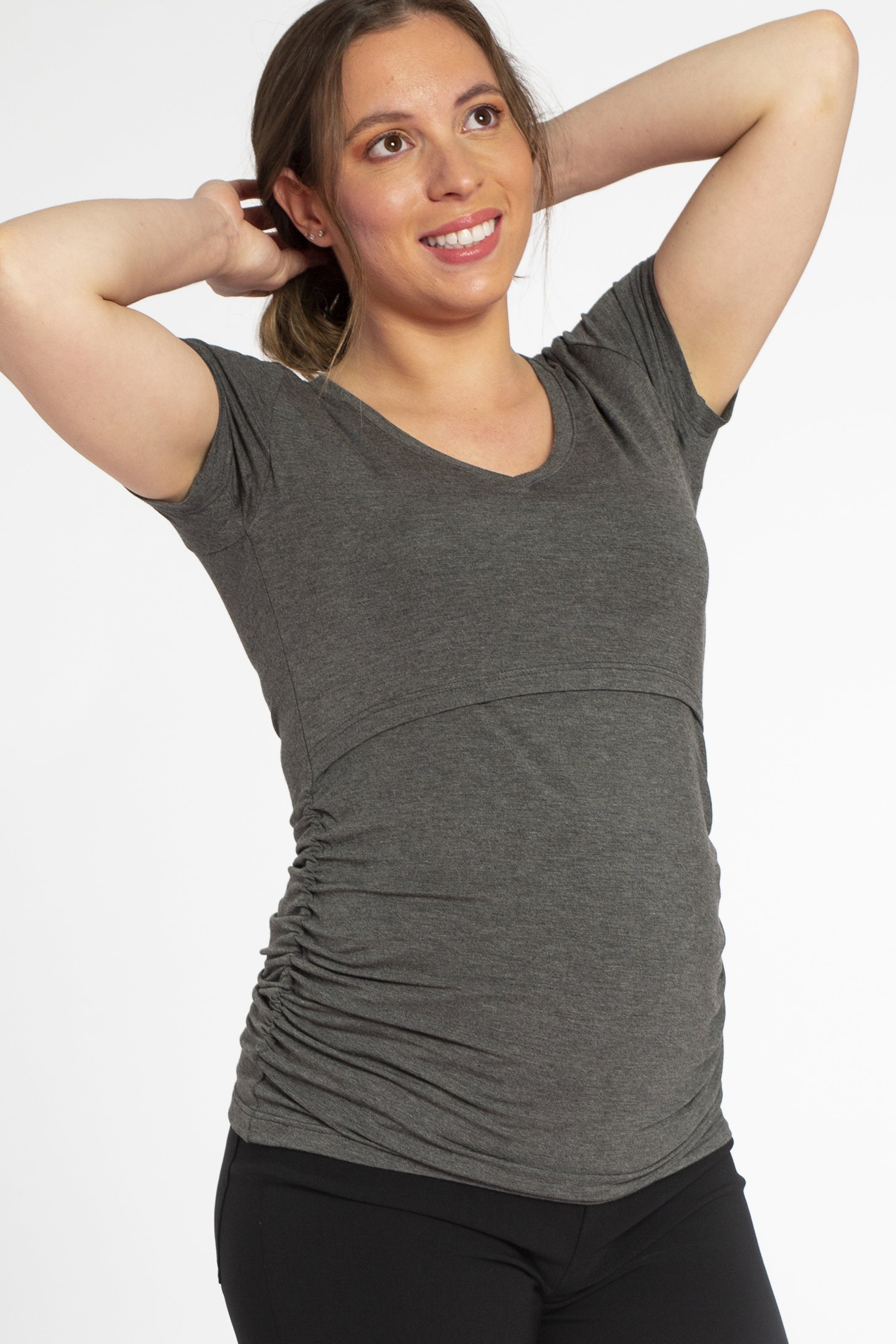 Chandail Corinne - Gris - Atelier Véronique B